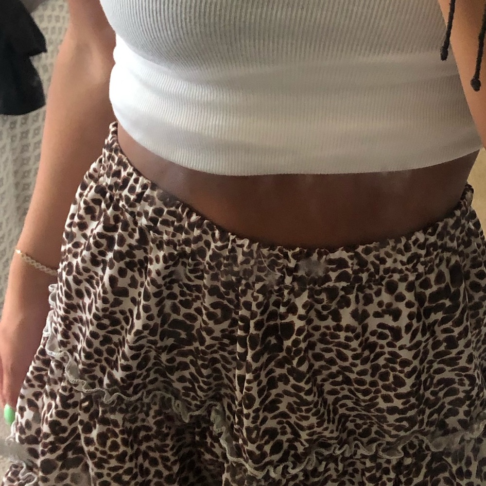 leopard print skirt - Picture 3 of 3